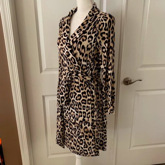 Soma Other - Soma Chico's Robe Small Medium‎ Cool Nights Animal Print Sleepwear Super Soft